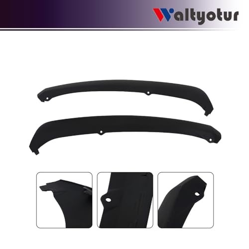 Left & Right Side Front Bumper Valance Air Deflector Replacement Left and Right