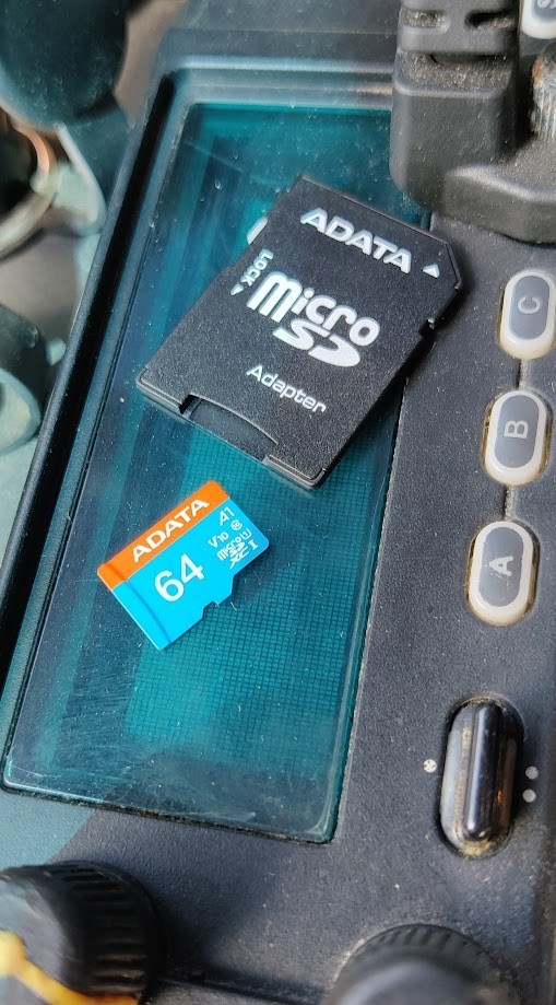 L3 Mobile Vision Flashback 3 or HD memory card 64 GB SD tested