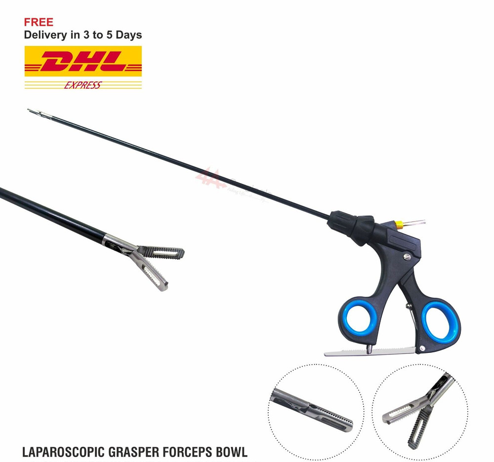 4A Laparoscopic Grasper Forceps Bowl Short  Endoscopy Surgical Instruments