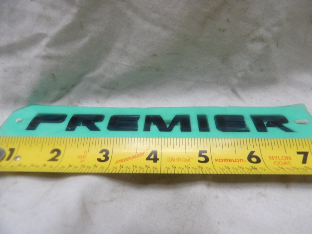 Premier Emblem Black