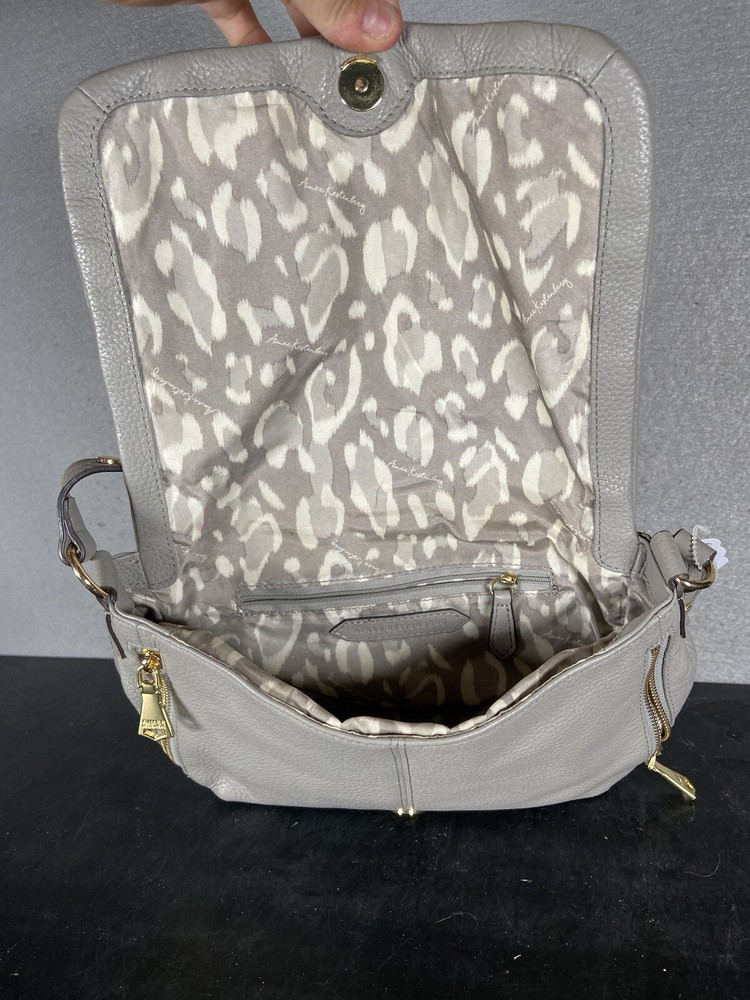 aimee kestenberg Corfu Convertible Grey Shoulder Bag Medium