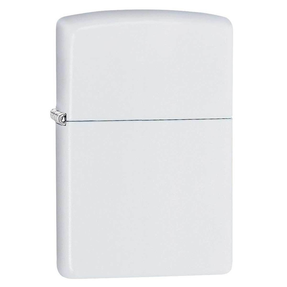 Zippo 214 Classic White Matte Windproof Pocket Lighter