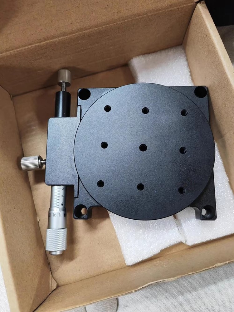 Manual R-Axis Rotary Stage Precision Micro-Adjustment Turntable Work Platform