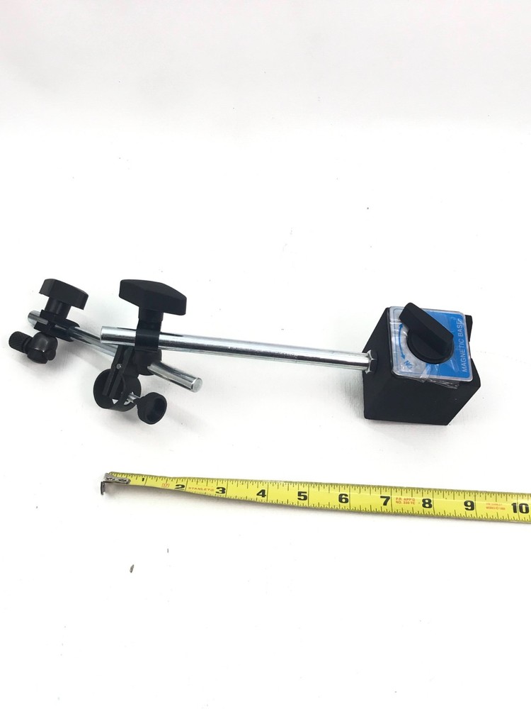 Magnetic Base Holder Flexible Fine Adjustable Stand Level Test Indicator Tool