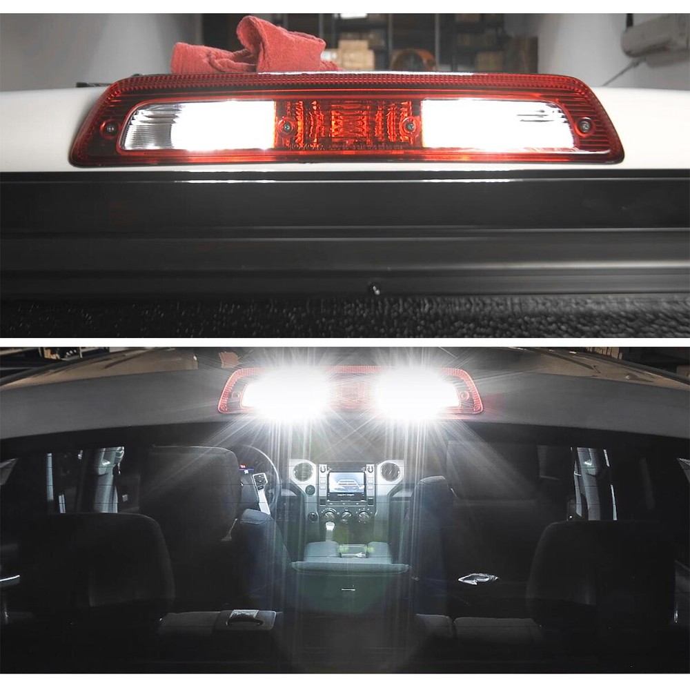 14PCS LED Interior License Light Package Kit White For Chevy Silverado 1999~2006