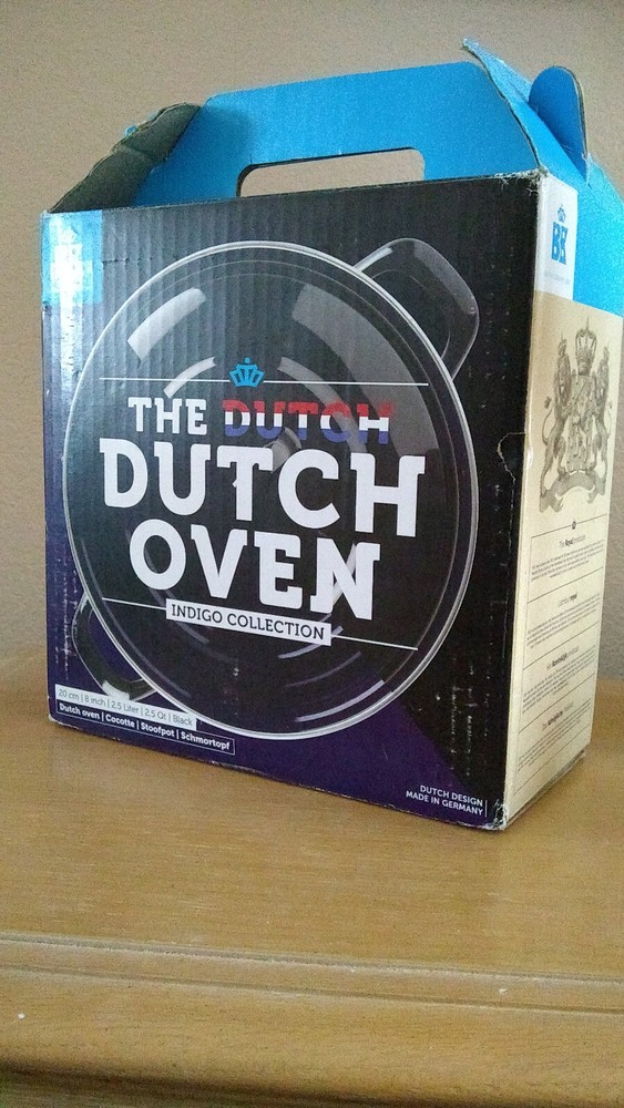 BK Dutch Oven, 2.5 Quart, Black * NEW *