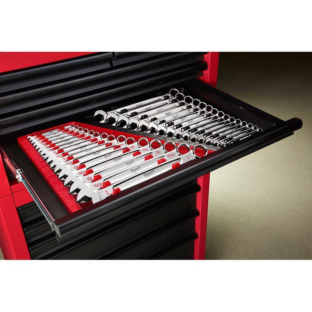 Combination SAE Wrench Mechanics Tool Set (15-Piece)
