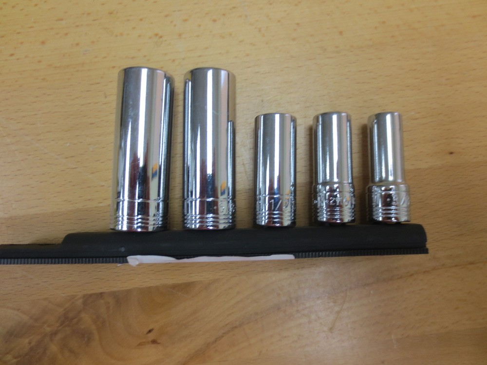 SK 4475 5 Pc., 3/8" Drive, SAE, Deep, Socket Set (Universal Spline) USA!