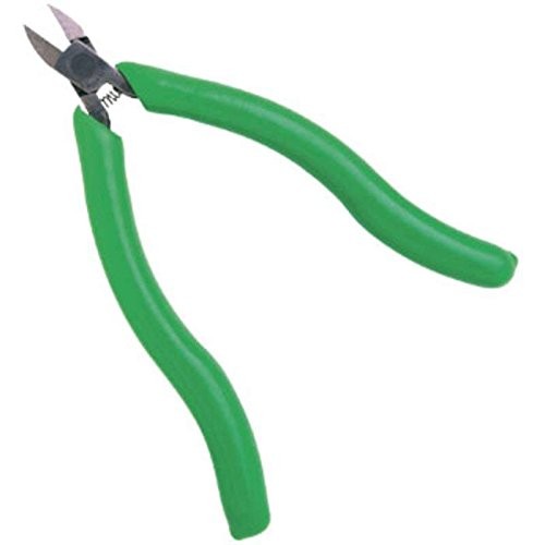 ESD-Safe Relieved Head Diagonal Full Flush Cutters with Cushion Grip Handles,