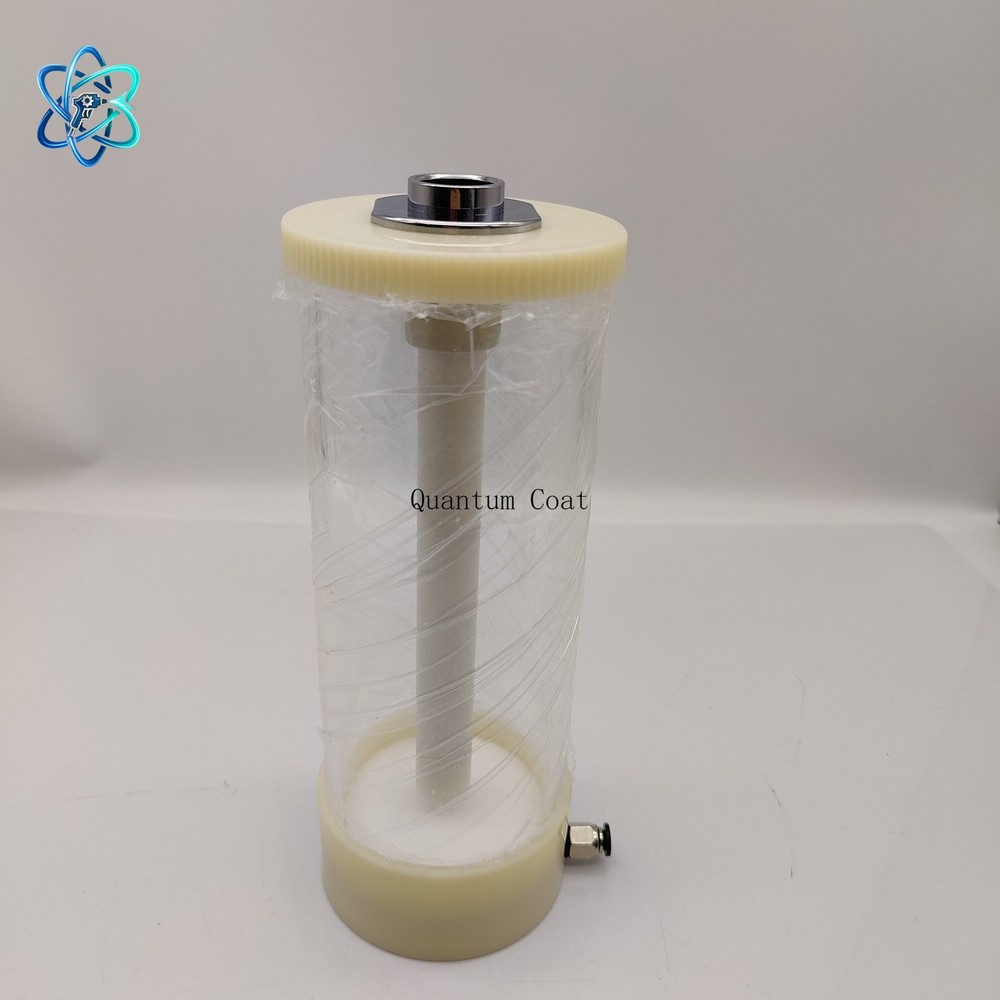 Fluidization hopper cup (1 L) with IG02 pump Fits powder coating machine system