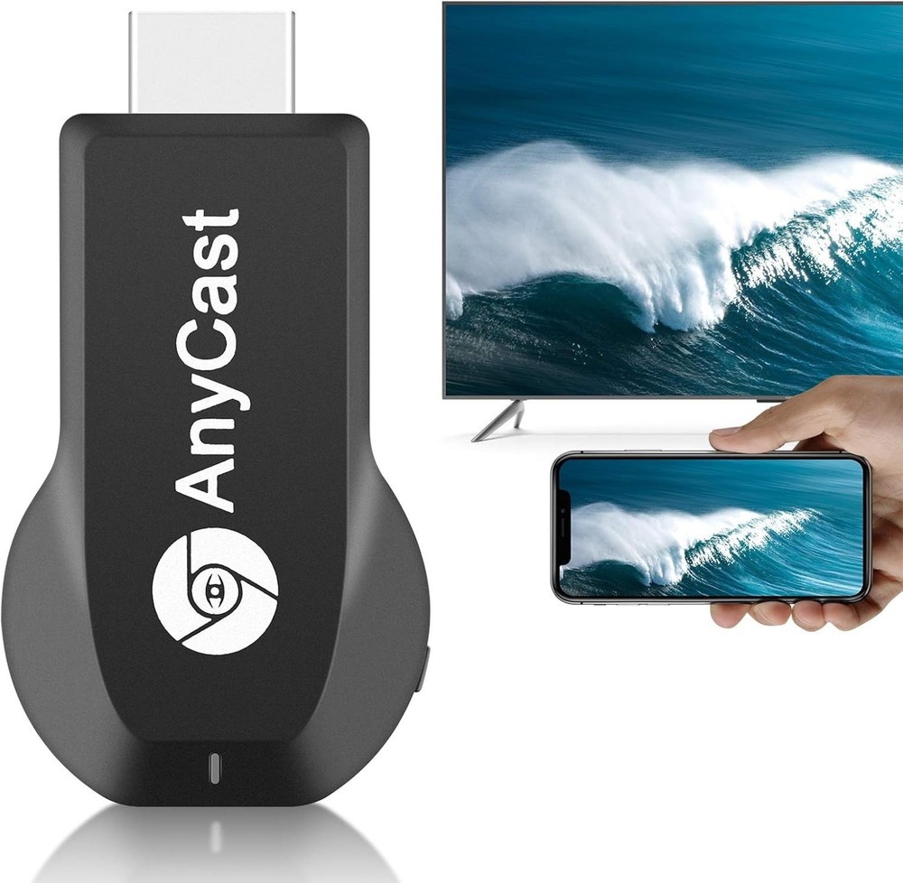 4K Wireless Screen Mirroring Dongle for Seamless iPhone, Android & TV Streaming