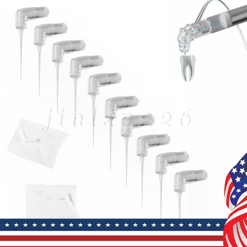 Dental Endodontic Endo Irrigation Needle Tip Disposable Root Canal Syringe Tips