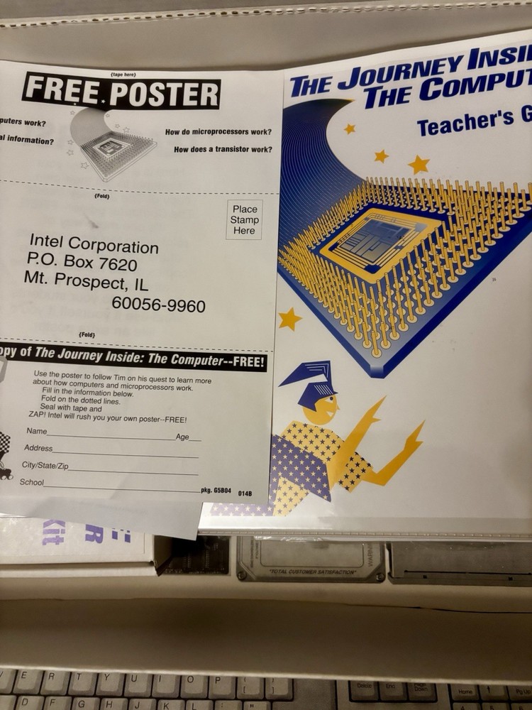 Intel inside The Computer Classroom Kit Sealed