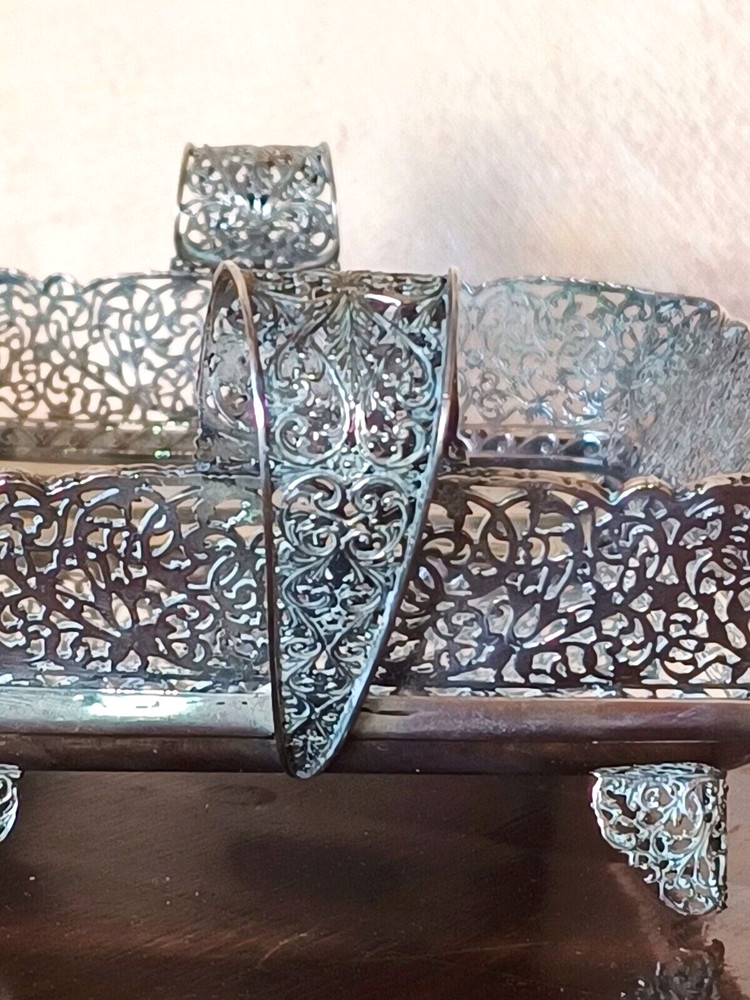 800 silver, tray, centrepiece, Made in Italy