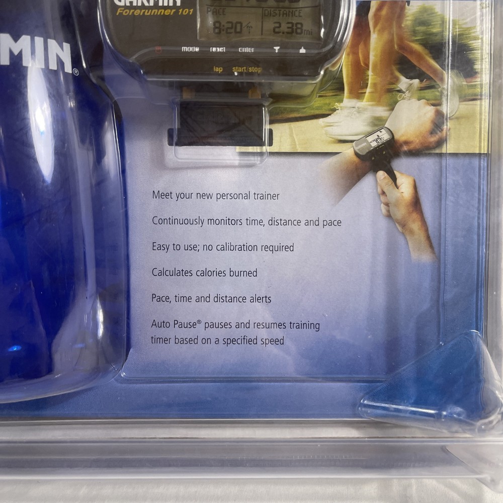 NEW Garmin Forerunner 101 GPS Watch GPS Runner Pack Water Bottle Straps