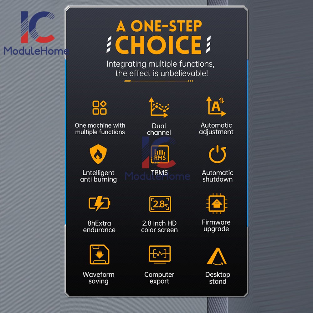 FNIRSI Handheld Digital Oscilloscope Multimeter Function Signal Generator 2C23T