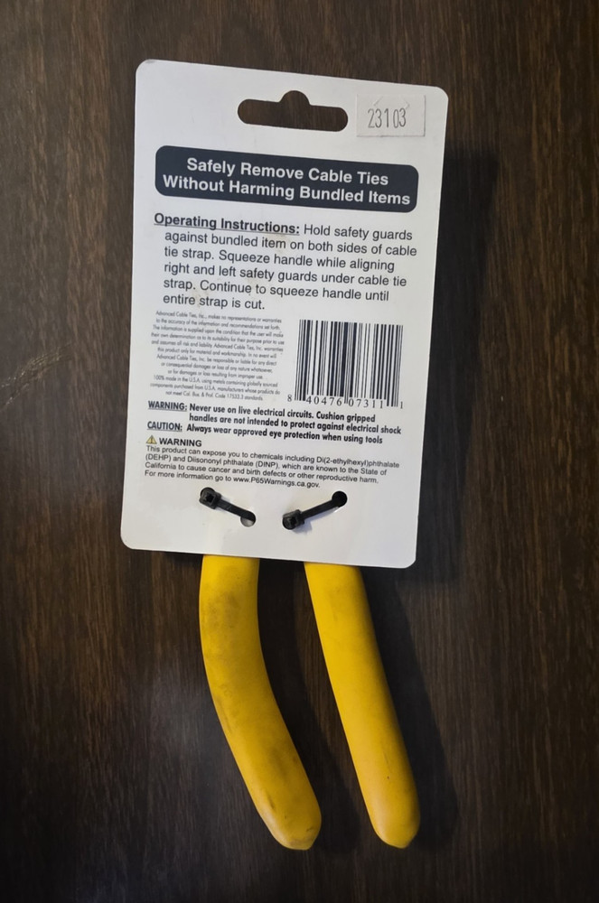 NEW ACT MG-1300 CABLE TIE & LACING CUTTER