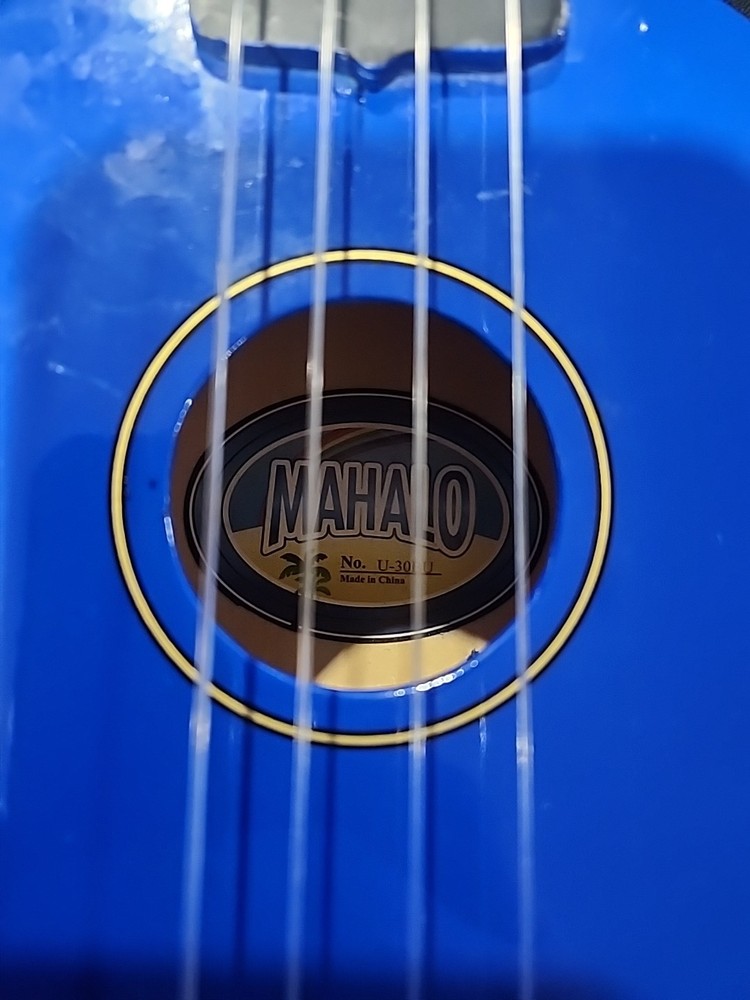 BLUE Ukelele by Mahalo
