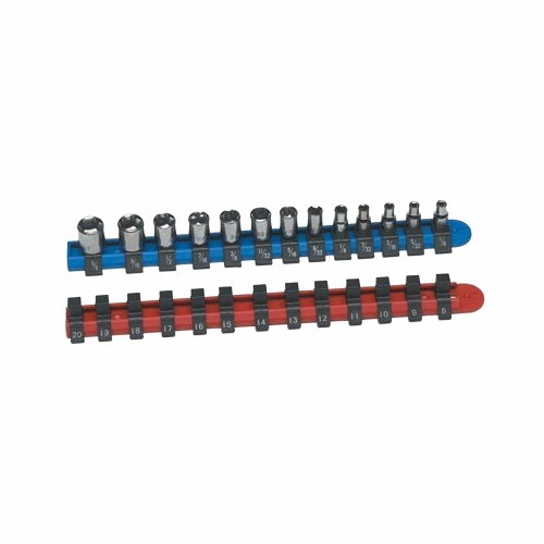 CTA Tools 9735 Socket Holder Rack, 3/8" Drive, Metric, 13 Holders