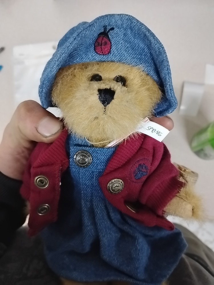 Boyds Bears Bailey Ladybug Catcher 9” Plush Jointed- 4288