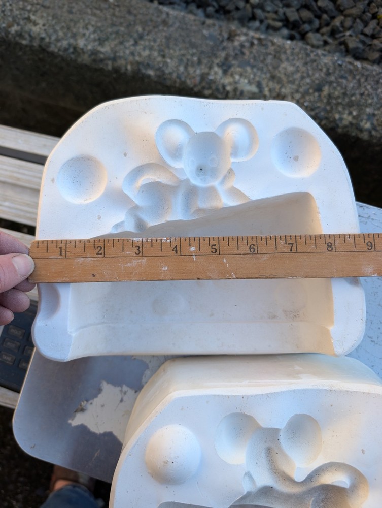 Cheese Cover Vintage Slip Casting Ceramic Mold