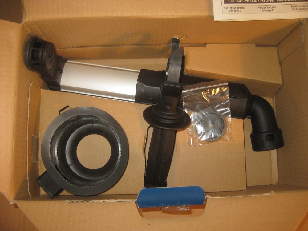 NEW BOSCH HDC100 SDS-Plus Dust Collection System - Free Shipping