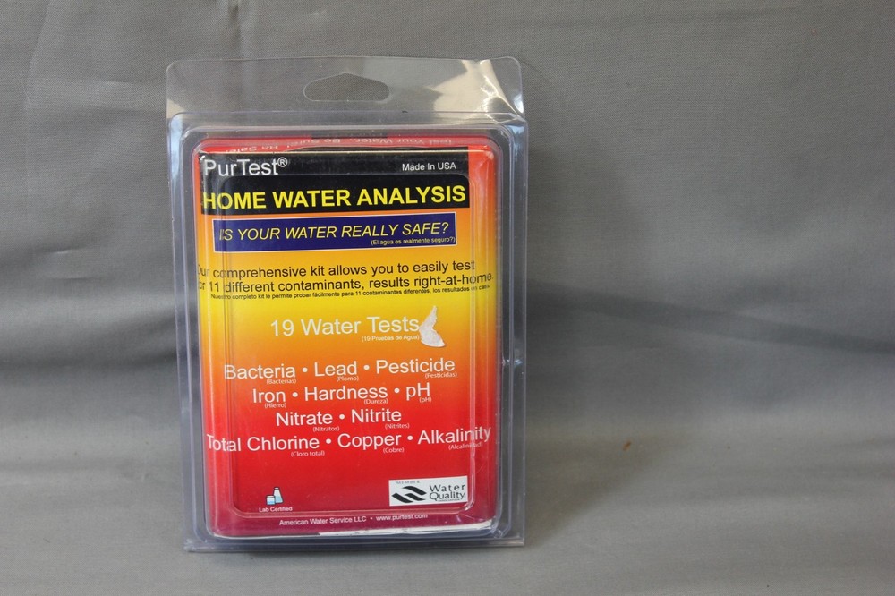 PurTest Home Water Analysis Kit 19 Tests