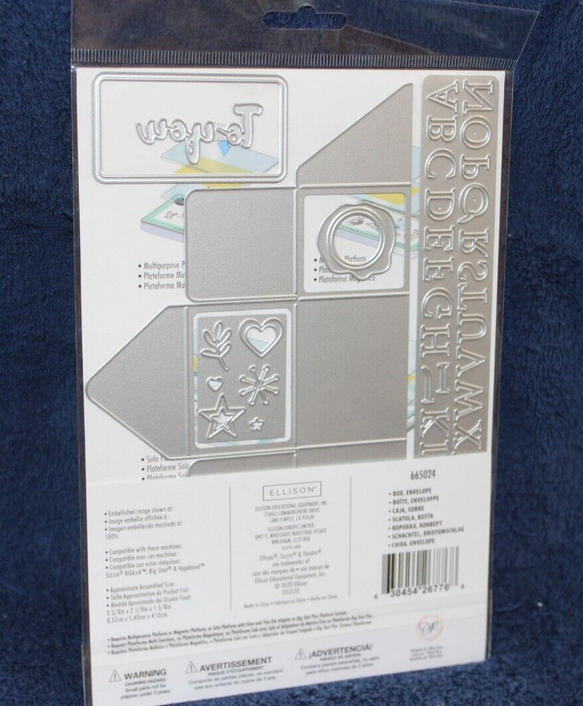 Sizzix Thinlits Die Set - Box, Envelope