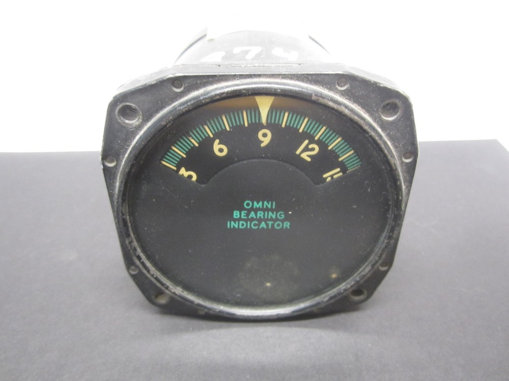 MN-69C Bendix Aviation Omni Bearing Indicator Gauge