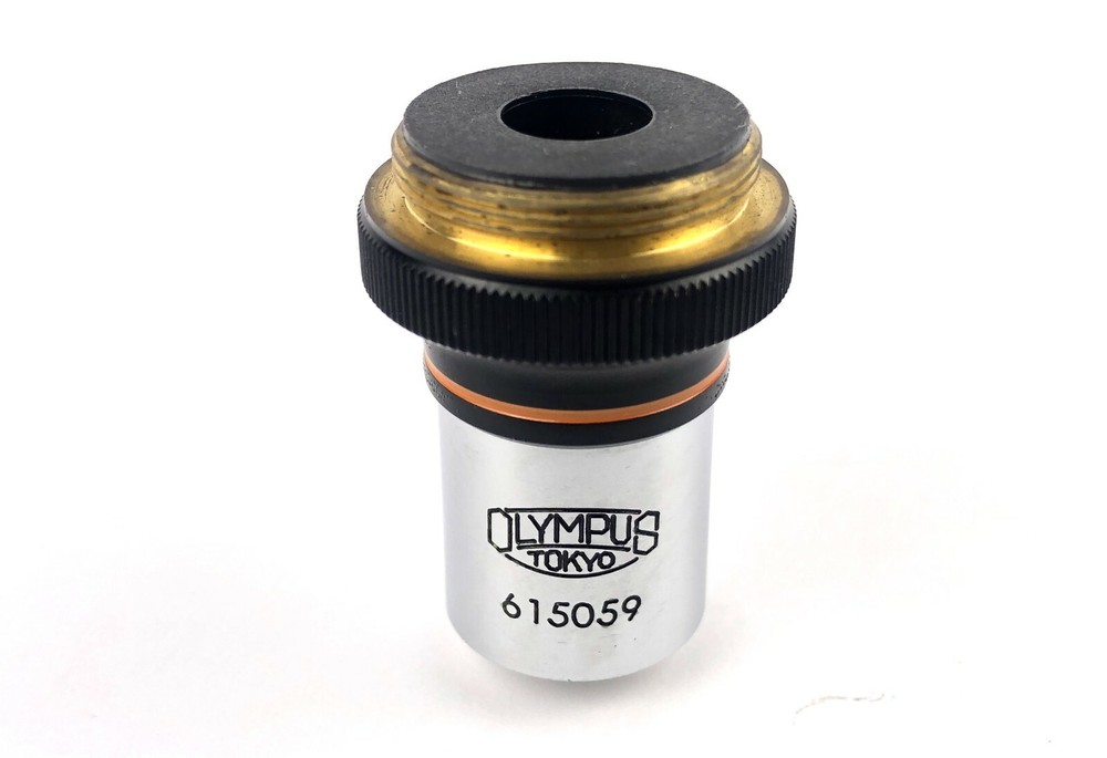 Olympus Microscope Objective 10x , 0.25 Japan , Tested & REFURBISHED
