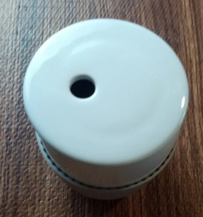 Pampered Chef Ceramic Egg Cooker Model w/ Silicone Sleeve