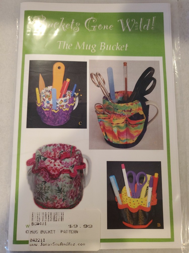 Buckets Gone Wild!  The Mug Bucket Pattern