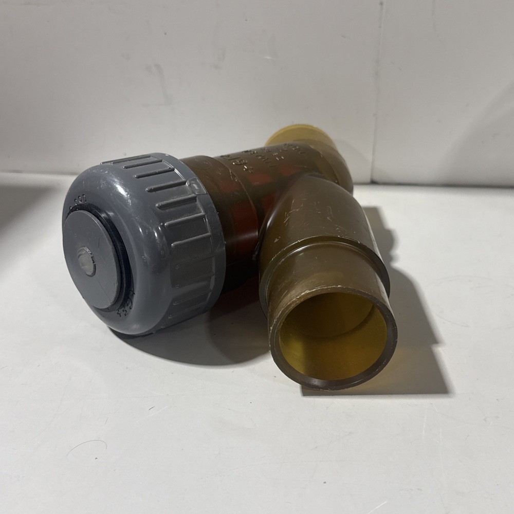 Gf Piping Systems 192306550 Y Strainer, 2" Pipe, Spigot, Pvc, 150 Psi At 68