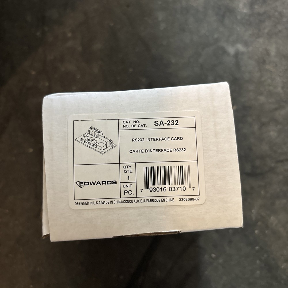 EDWARDS SA-232 Interface Card