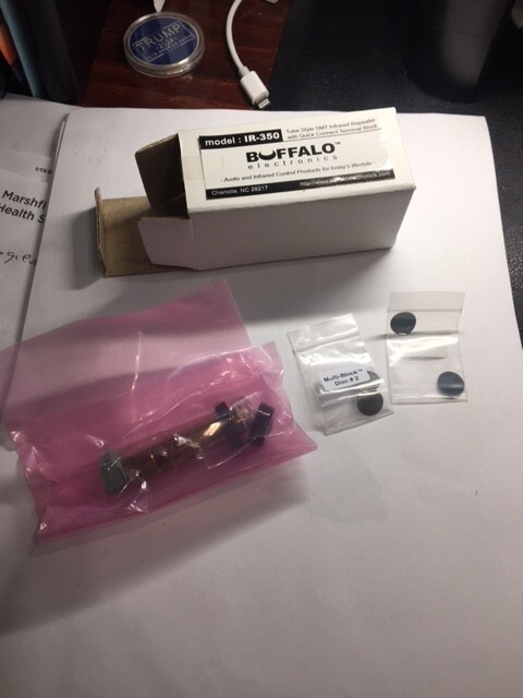 IR-350 Buffalo Electronics infared repeater receiver NEW