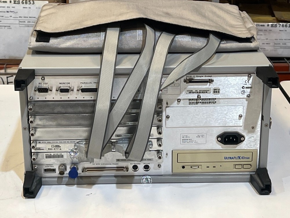 Agilent 16702B Logic Analyzer Analysis System with Opt # 003 and 16717A Module
