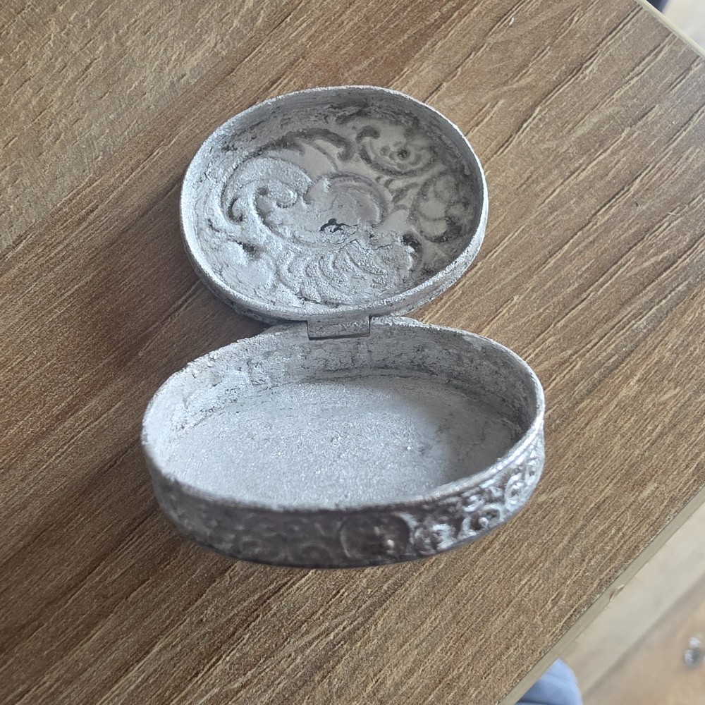 Antique Hallmarked Silver Small Snuff Box