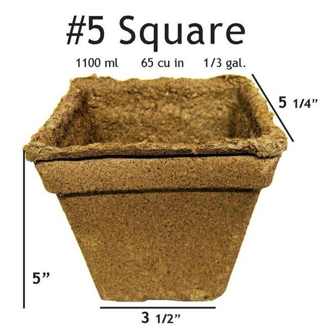 CowPots #5 Square Pot - 60 pots