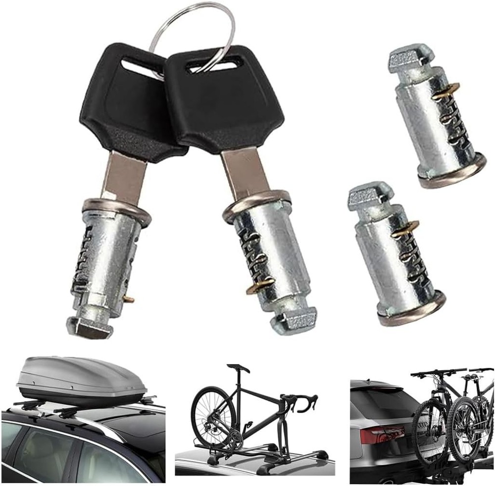 4 Pack Lock Cores Compatible with Thule One-Key System Lock Cylinders Key Cylind