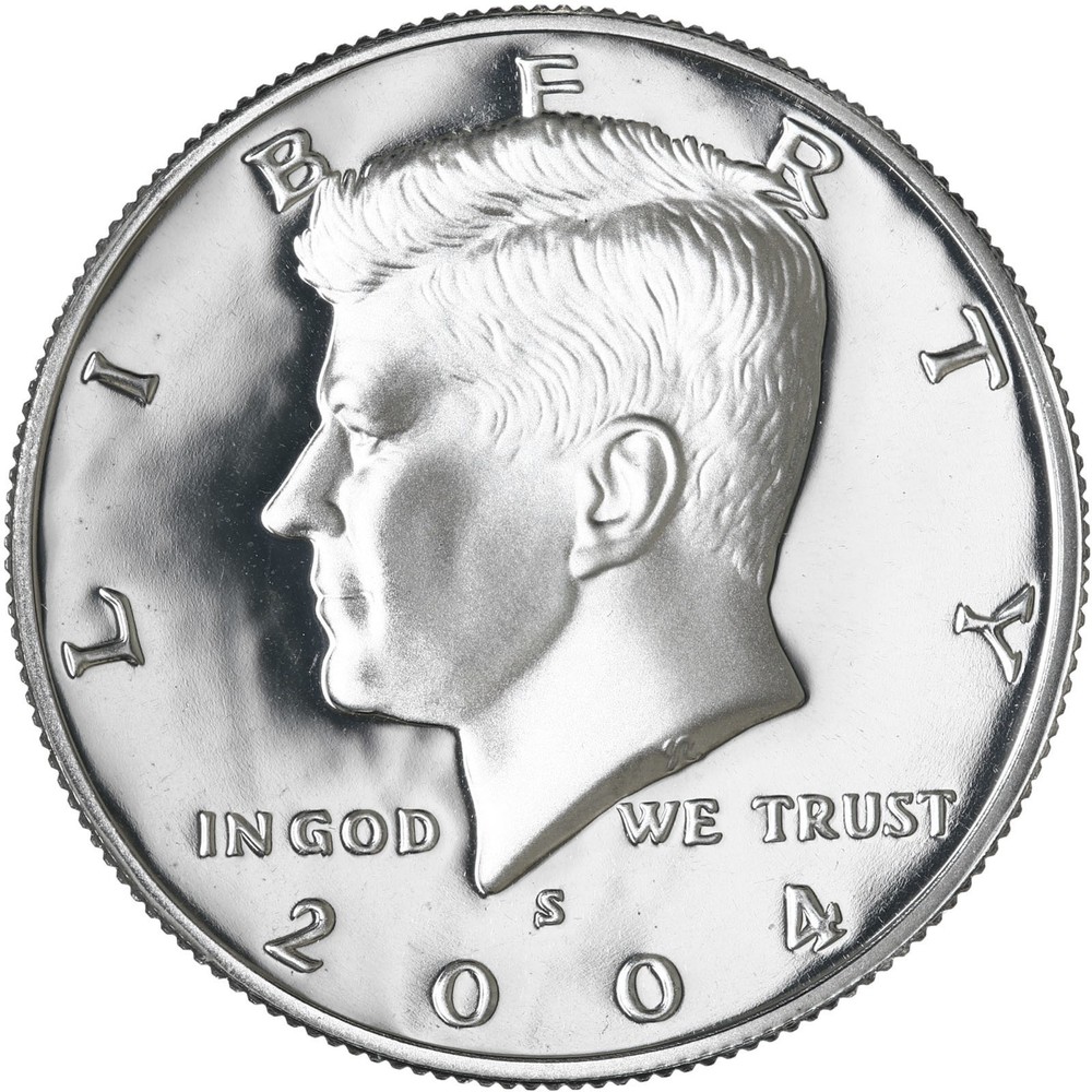 2004 S Kennedy Half Dollar Gem DCam Proof CN-Clad