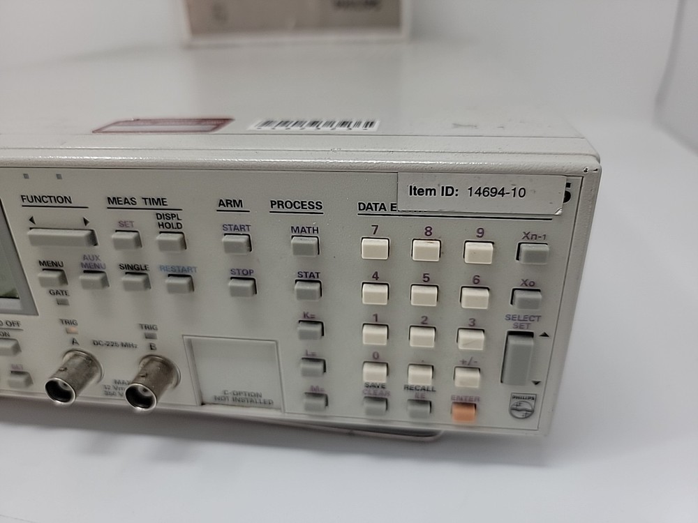 USED - Philips PM6680 High Resolution Programmable Timer/Counter / W Manual