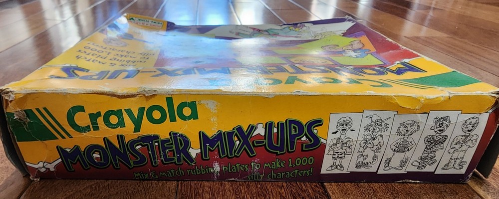 1982 Crayola Monster Mix-ups Set