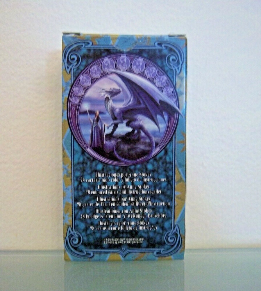 Authentic - Anne Stokes Legends Tarot Deck w/ Instruction Booklet Sealed / New