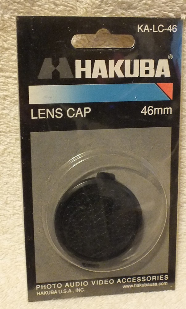 46 mm Snap-on Lens Cap NEW Hakuba (E-5)