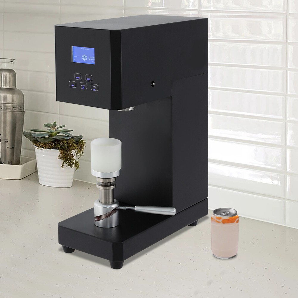 Semi Automatic Can Sealing Machine Pop Cola Can Sealer Container Plastic Bottles