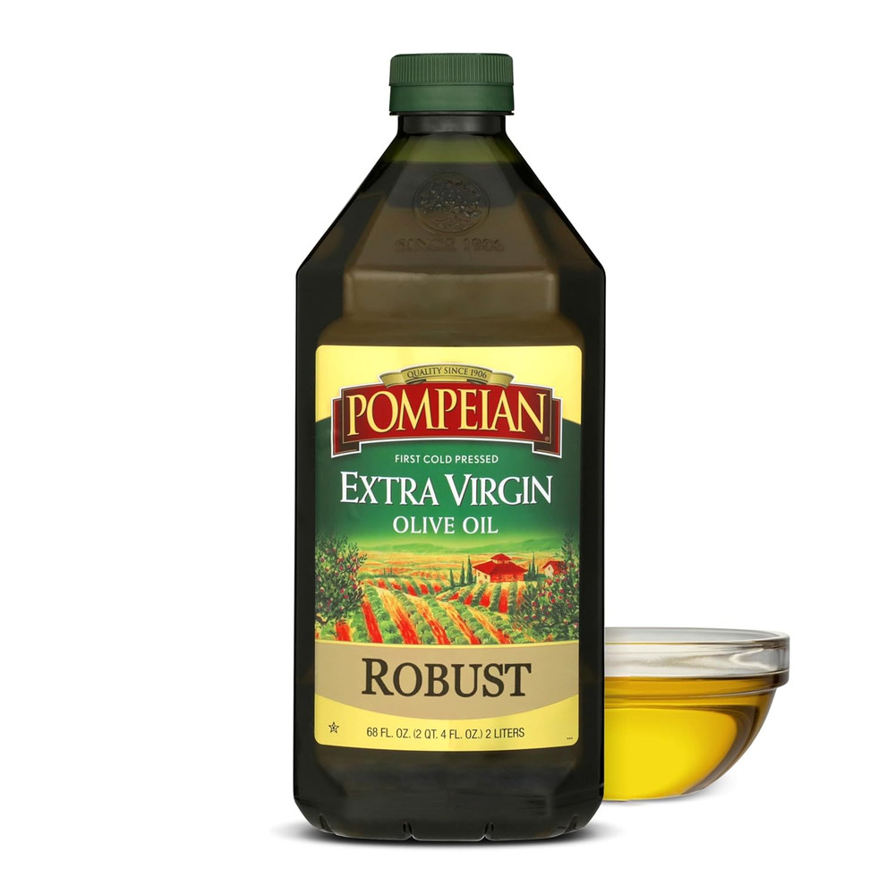 Robust Extra Virgin Olive Oil, Contains Polyphenols, First Cold Pressed, 68 Fl O