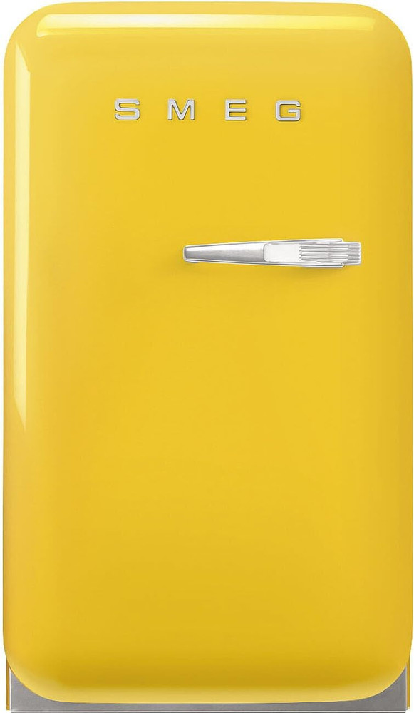 FAB5 Retro Mini Fridge – 50S Style Compact Small Refrigerator, 1.2 Cu Ft, Automa