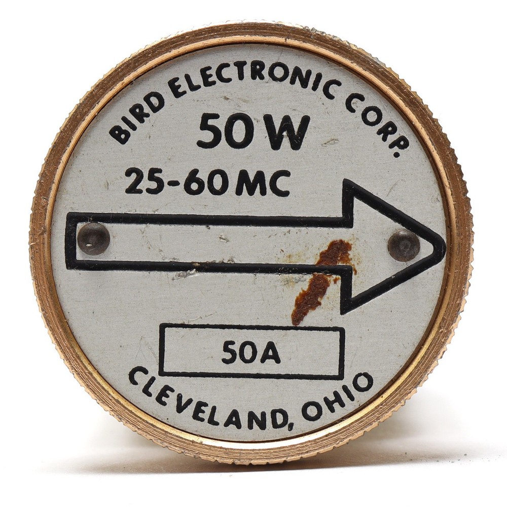 Bird Slug Element, 25-60MHz, 50W