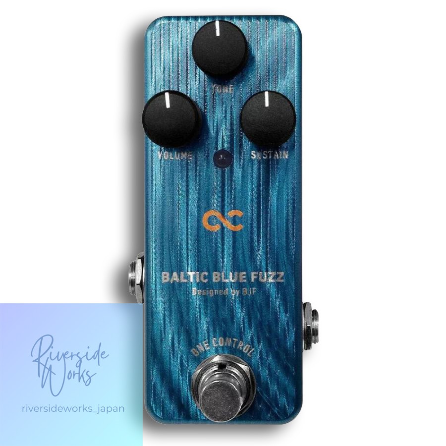 One Control Baltic Blue Fuzz Guitar Effect Pedal