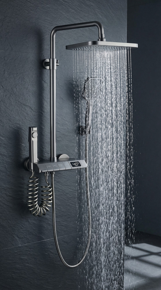 Premium Digital Rainfall Shower System